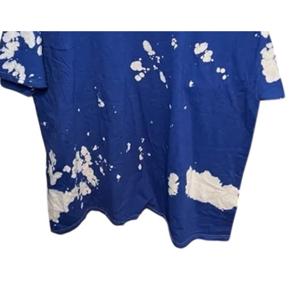 Metallica Vintage Style In Vertigo You Will Be TyeDye ShortSleeve Shirt L Blue - Picture 7 of 15
